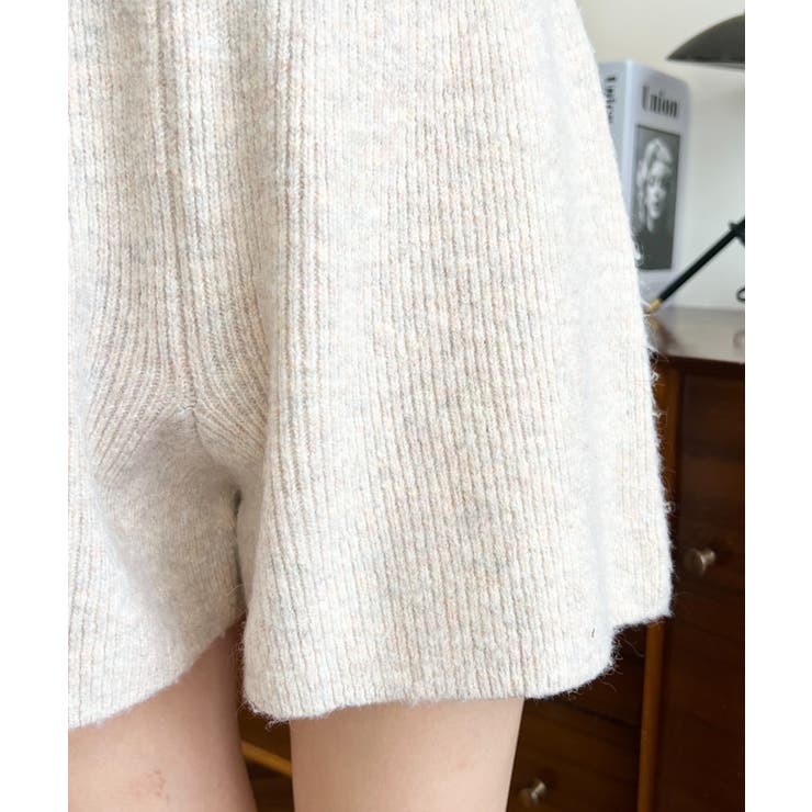 ショート丈ニットパンツ | moment+ | 詳細画像10