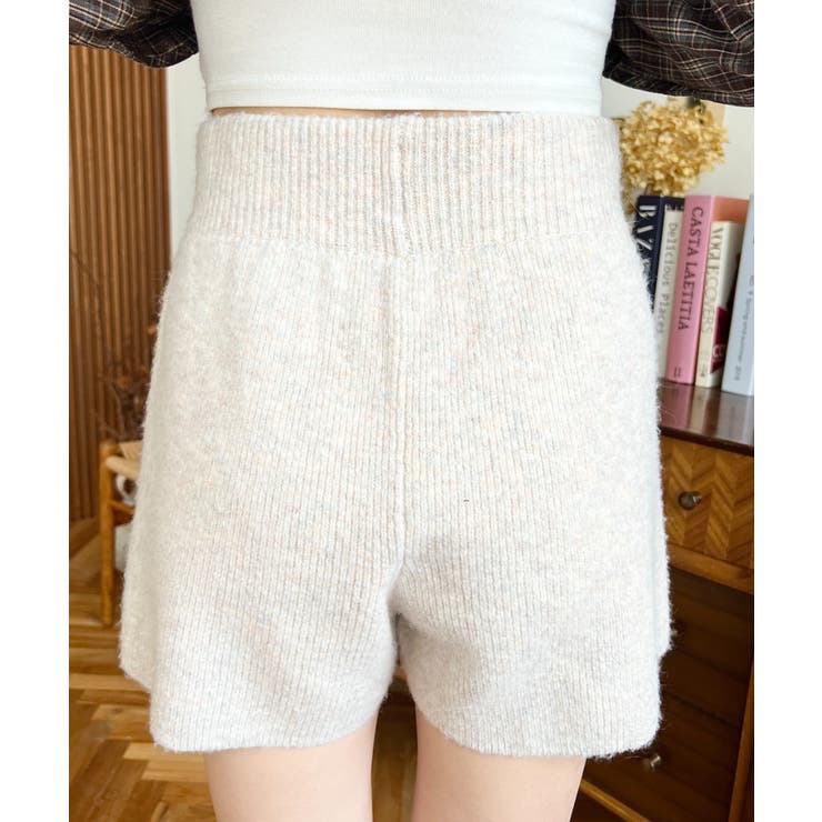 ショート丈ニットパンツ | moment+ | 詳細画像11