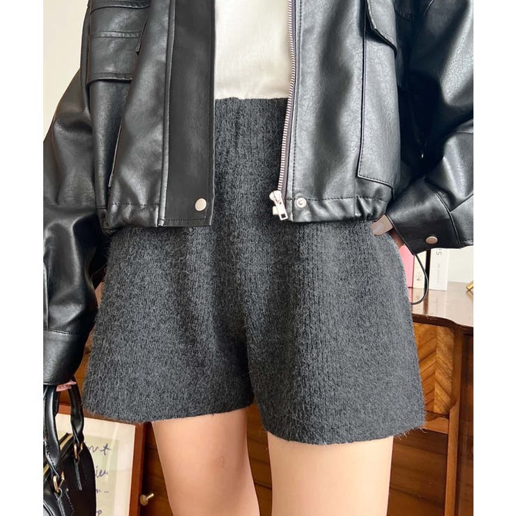 ショート丈ニットパンツ | moment+ | 詳細画像18