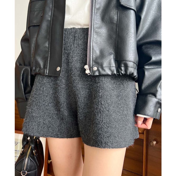 ショート丈ニットパンツ | moment+ | 詳細画像19