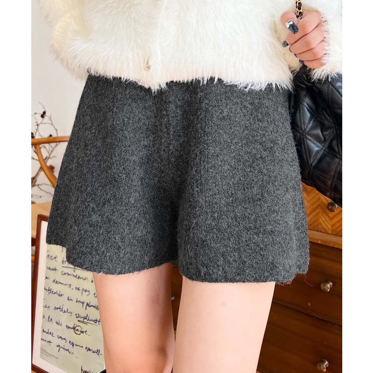 ショート丈ニットパンツ | moment+ | 詳細画像25