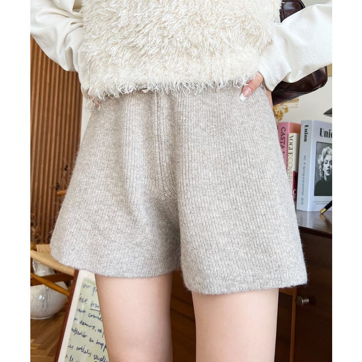 ショート丈ニットパンツ | moment+ | 詳細画像29