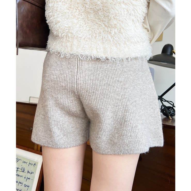 ショート丈ニットパンツ | moment+ | 詳細画像31