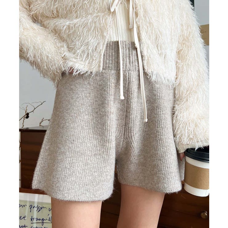 ショート丈ニットパンツ | moment+ | 詳細画像36