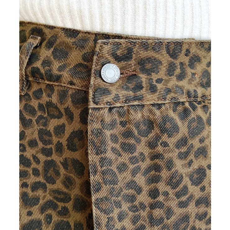 レオパード柄ラップ風ショートパンツ | moment+ | 詳細画像36 