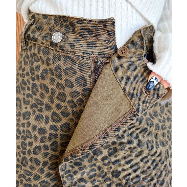 レオパード柄ラップ風ショートパンツ | moment+ | 詳細画像38 