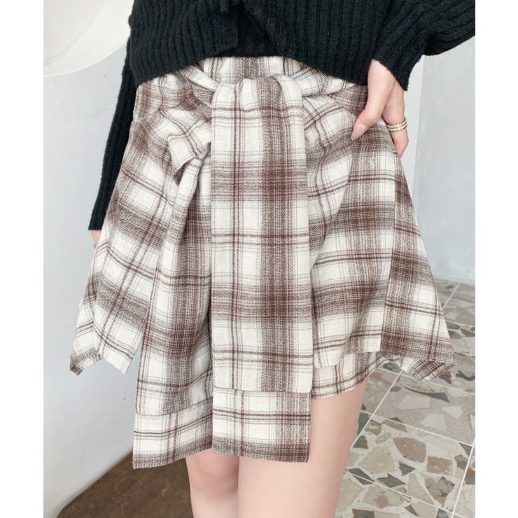 LEP LUSS(エムダブリュー MW) チェック柄パンツ　2点 1001267_05.jpg