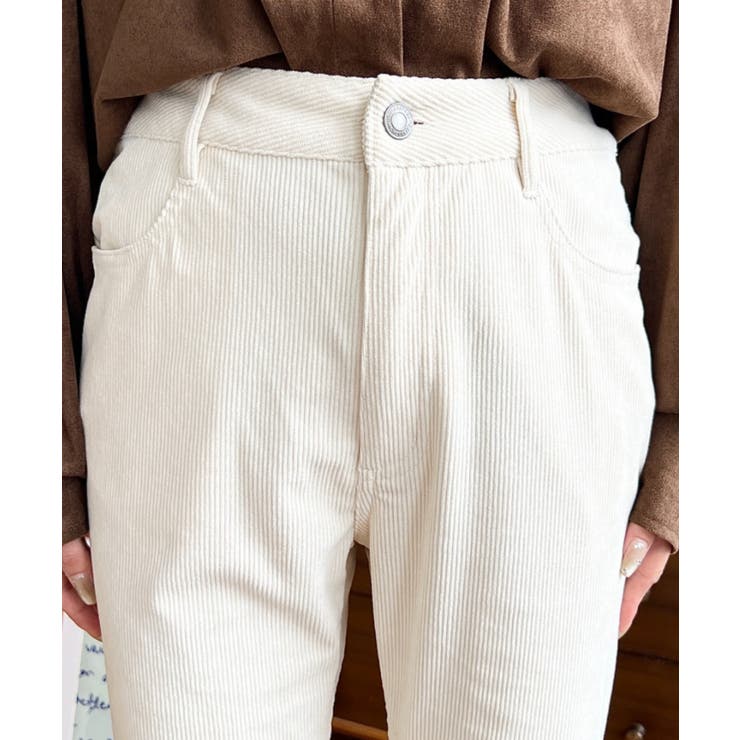 コーデュロイフレアパンツ | moment+ | 詳細画像10 