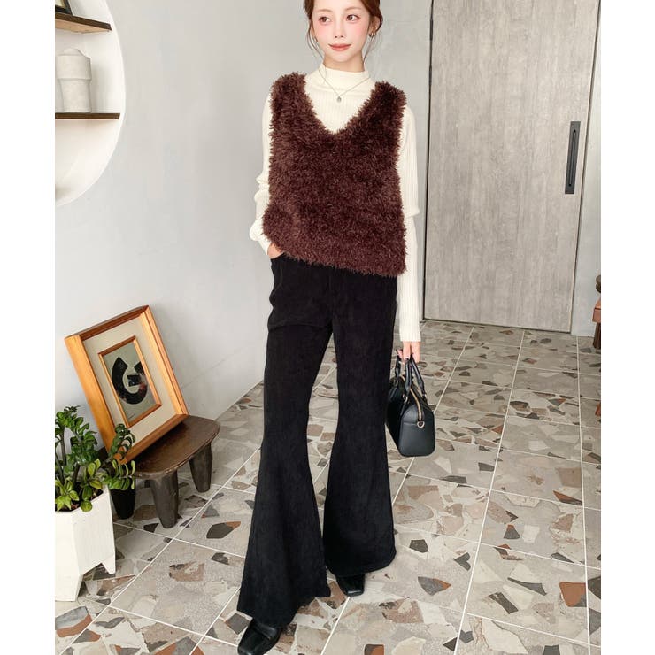 コーデュロイフレアパンツ | moment+ | 詳細画像18 