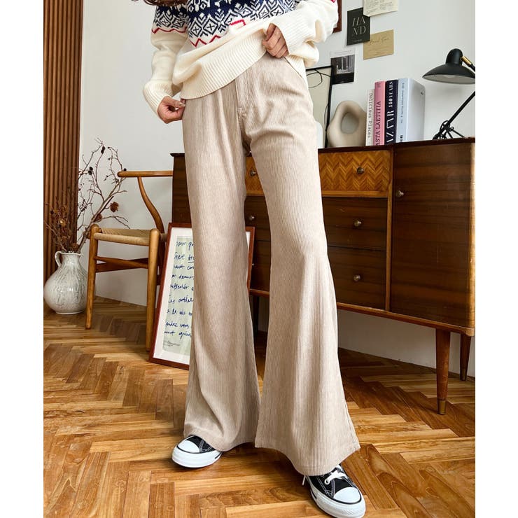 コーデュロイフレアパンツ | moment+ | 詳細画像27 