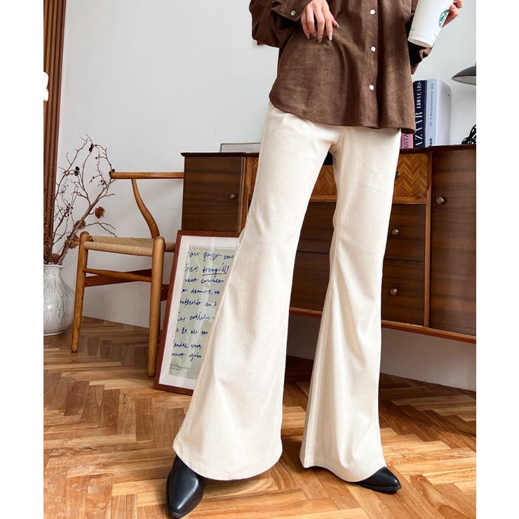 コーデュロイフレアパンツ | moment+ | 詳細画像4 