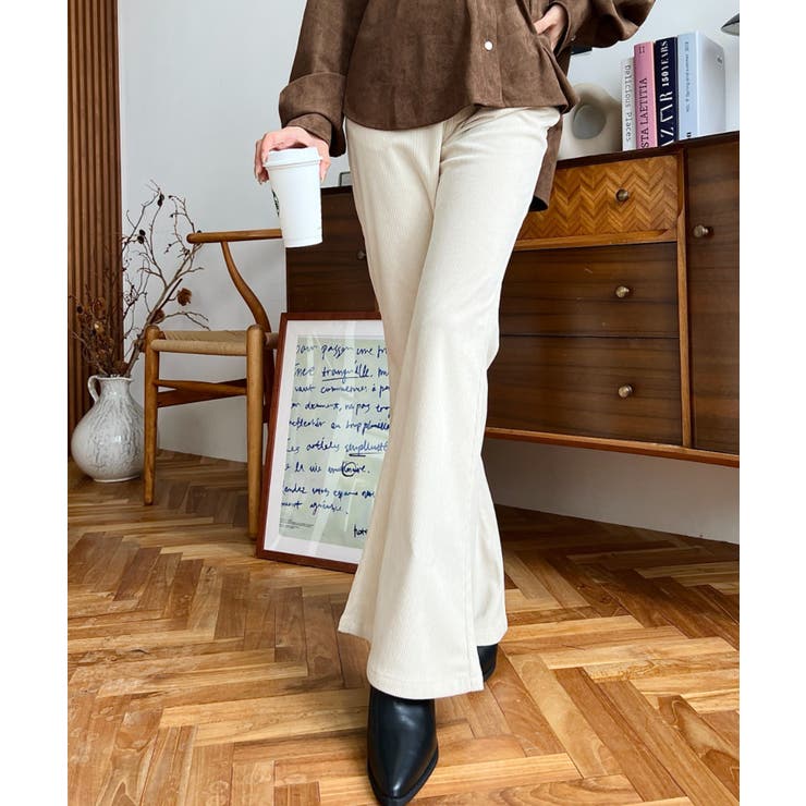 コーデュロイフレアパンツ | moment+ | 詳細画像7 