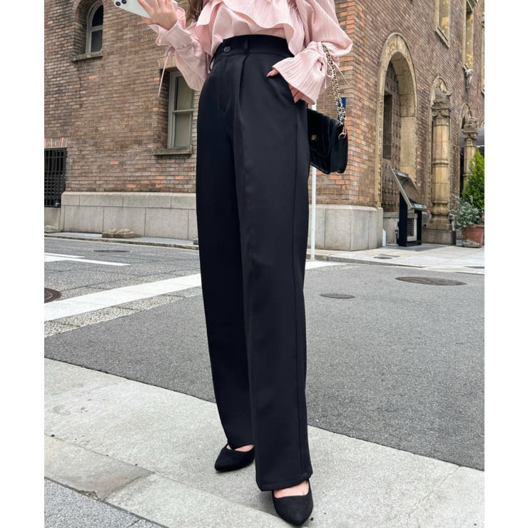 【希少】HERMES 90's ウール センタープレス ストレートスラックス 希少】HERMES 90's ウール センタープレス ストレートスラックス