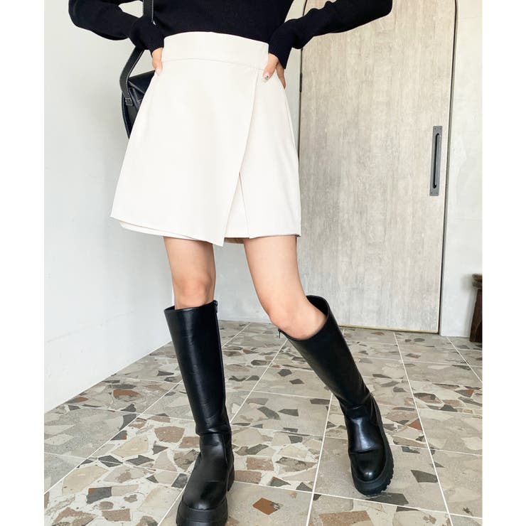 スリットレイヤードスカパン | moment+ | 詳細画像2 