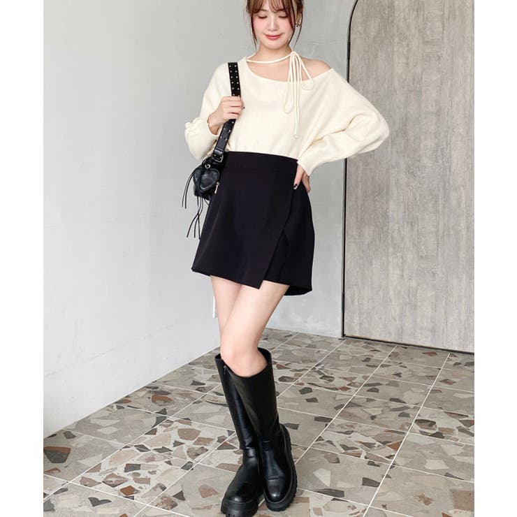 スリットレイヤードスカパン | moment+ | 詳細画像29 