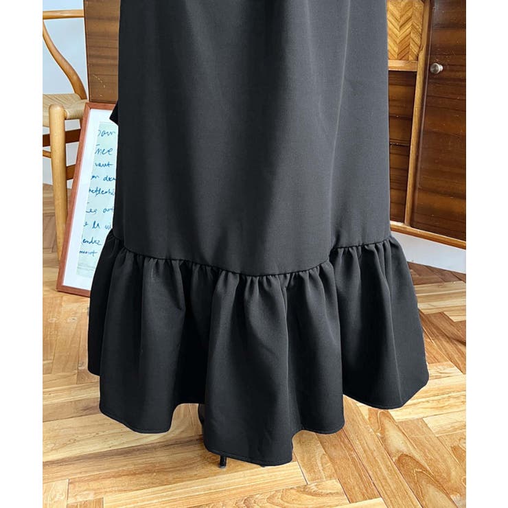 アシンメトリーヘムギャザースカート | moment+ | 詳細画像15 