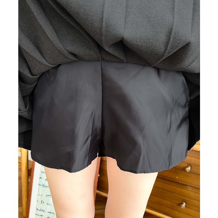 微起毛ウールライクプリーツミニスカート | moment+ | 詳細画像25 