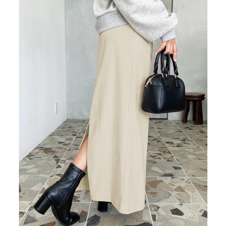 コーデュロイドロストタイトスカート | moment+ | 詳細画像5 