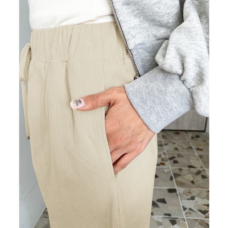 コーデュロイドロストタイトスカート | moment+ | 詳細画像9 