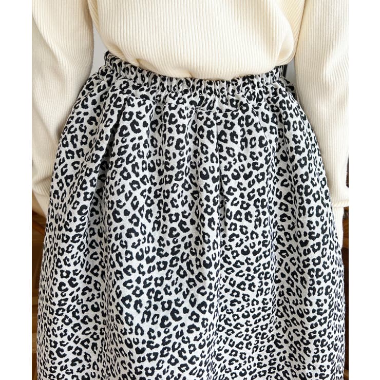 ゴブランジャガードフレアスカート | moment+ | 詳細画像17 