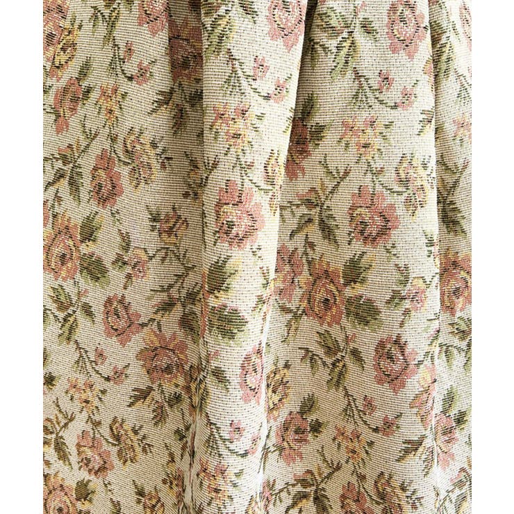 ゴブランジャガードフレアスカート | moment+ | 詳細画像8 