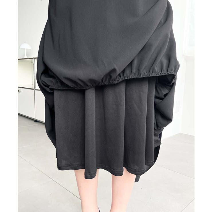 フロントシャーリングフリルワンピース | moment+ | 詳細画像16 