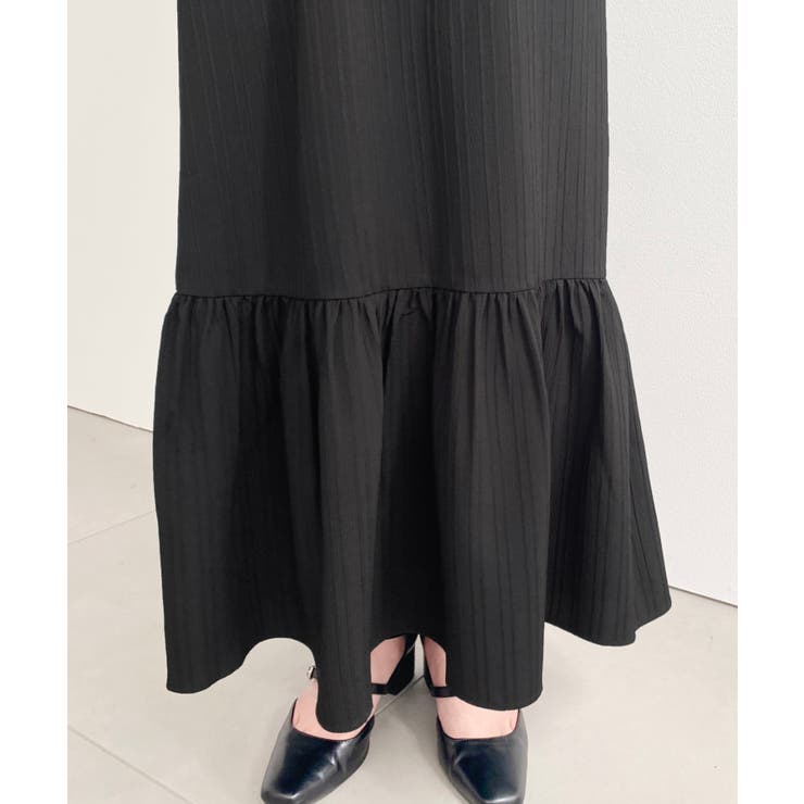 〈マルチWAY〉ショルダースリットクロスフリルセパレートワンピース | moment+ | 詳細画像26 