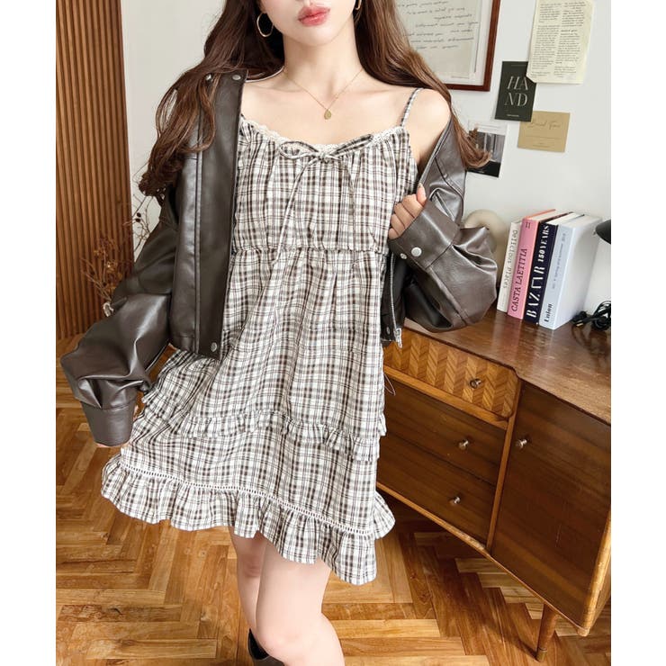 mmeeme フリルティアードワンピース リボン エムエメ mmeeme フリルティアードワンピース リボン エムエメ mmeeme