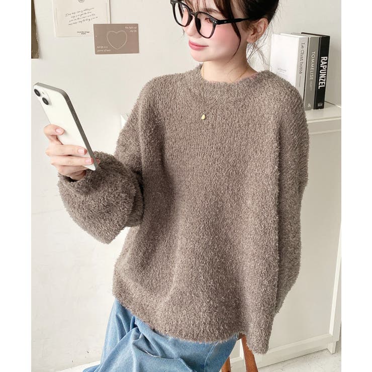 【美品】machatt マチャット ニットブースター 中古・古着通販】machatt (マチャット) ブークレニットカーディガン
