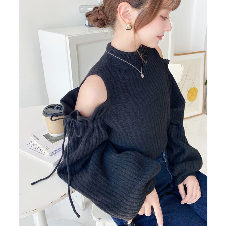 Parts Lab.】 ベーシック ニット プルオーバー オフホワイト L