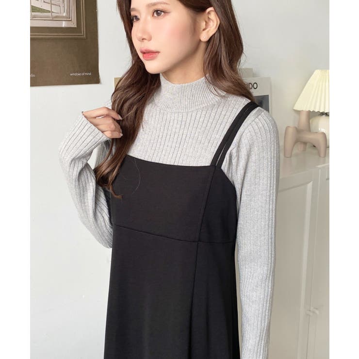 ボトルネックラメニットプルオーバ 12G | moment+ | 詳細画像61 