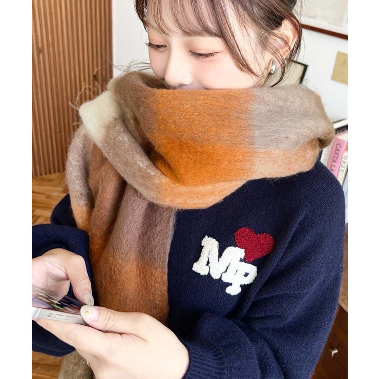 ハートワンポイントロゴニットプルオーバー | moment+ | 詳細画像22