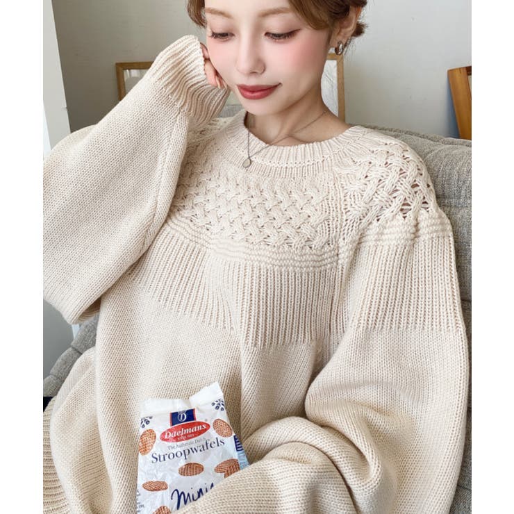 OUR ケーブル編みデザインニット 楽天市場】【福袋対象】PRODIGAL カシミヤ セーター ケーブル編み 日本