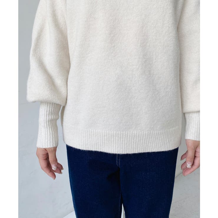 ハイネックモチモチニットプルオーバー | moment+ | 詳細画像12 