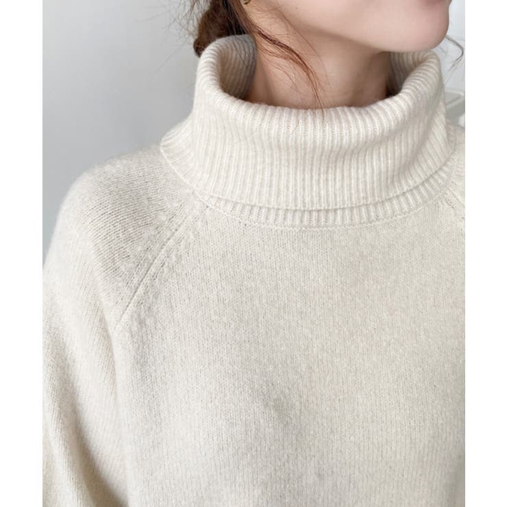 ハイネックモチモチニットプルオーバー | moment+ | 詳細画像13 