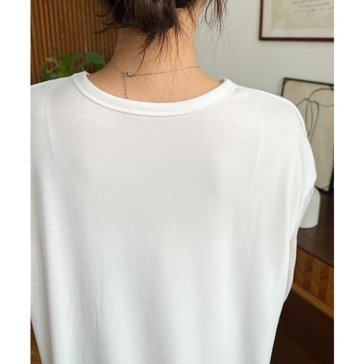 シアースリーブロングTシャツ | moment+ | 詳細画像11 