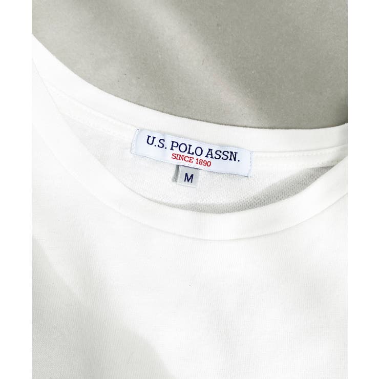 U.S.POLO ASSN.ワンポイント刺繍ショルダーフリル Tシャツ | moment+ | 詳細画像13 