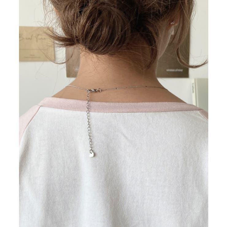 ラグランロゴプリントロンT 綿100％天竺 | moment+ | 詳細画像37 