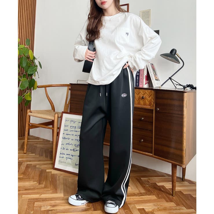 ワンポイント刺繍ポケットロンT | moment+ | 詳細画像20 