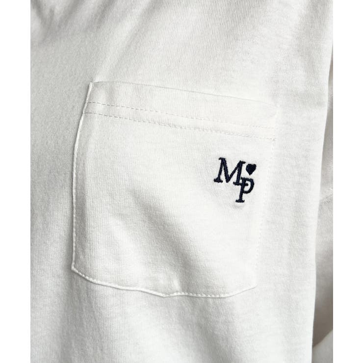 ワンポイント刺繍ポケットロンT | moment+ | 詳細画像7 