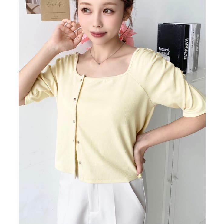 アシメスクエアネックプルオーバー | moment+ | 詳細画像25 