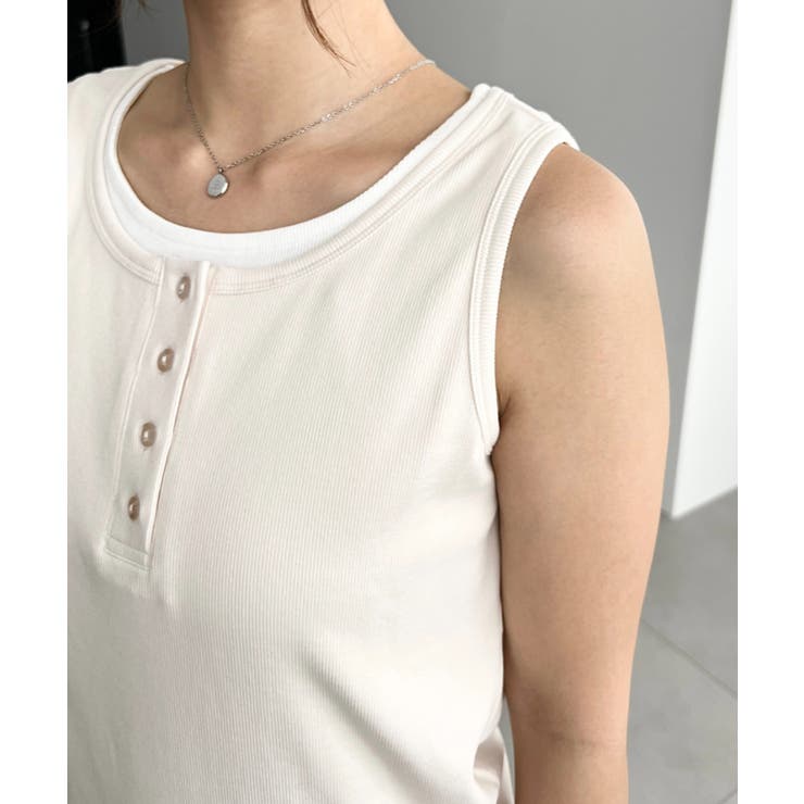 ヘンリータンク＋ベーシックタンク2枚セット | moment+ | 詳細画像9 