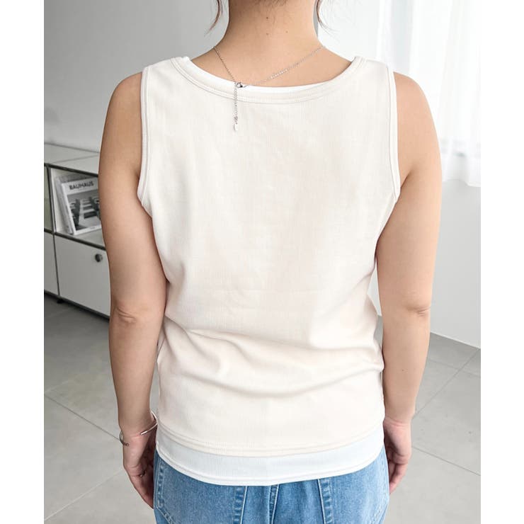 ヘンリータンク＋ベーシックタンク2枚セット | moment+ | 詳細画像10 