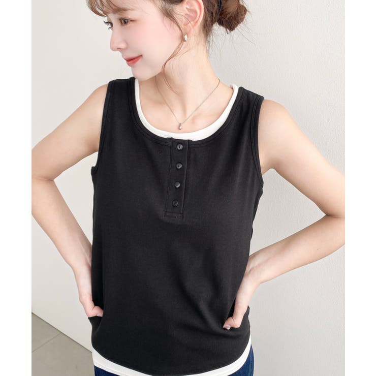 ヘンリータンク＋ベーシックタンク2枚セット | moment+ | 詳細画像13 