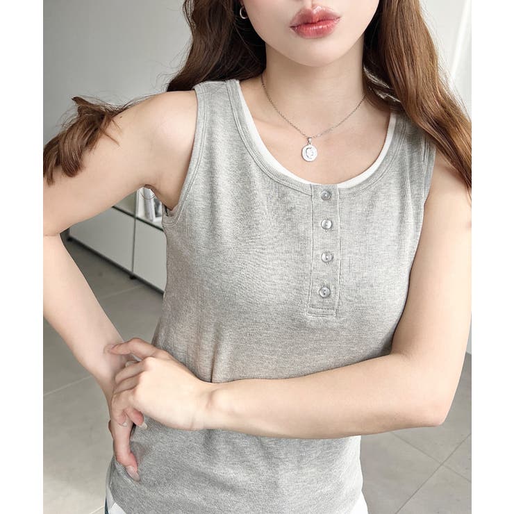 ヘンリータンク＋ベーシックタンク2枚セット | moment+ | 詳細画像17 