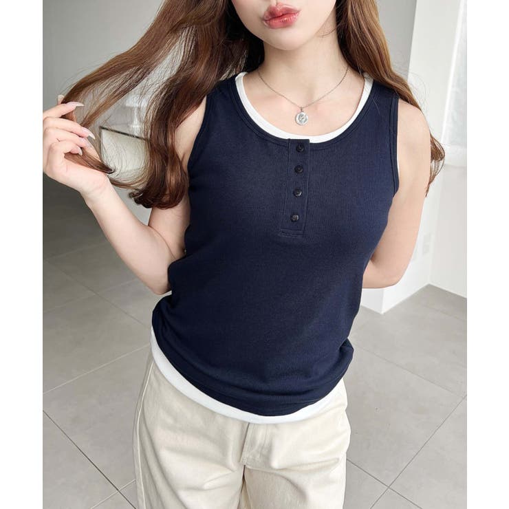 ヘンリータンク＋ベーシックタンク2枚セット | moment+ | 詳細画像23 