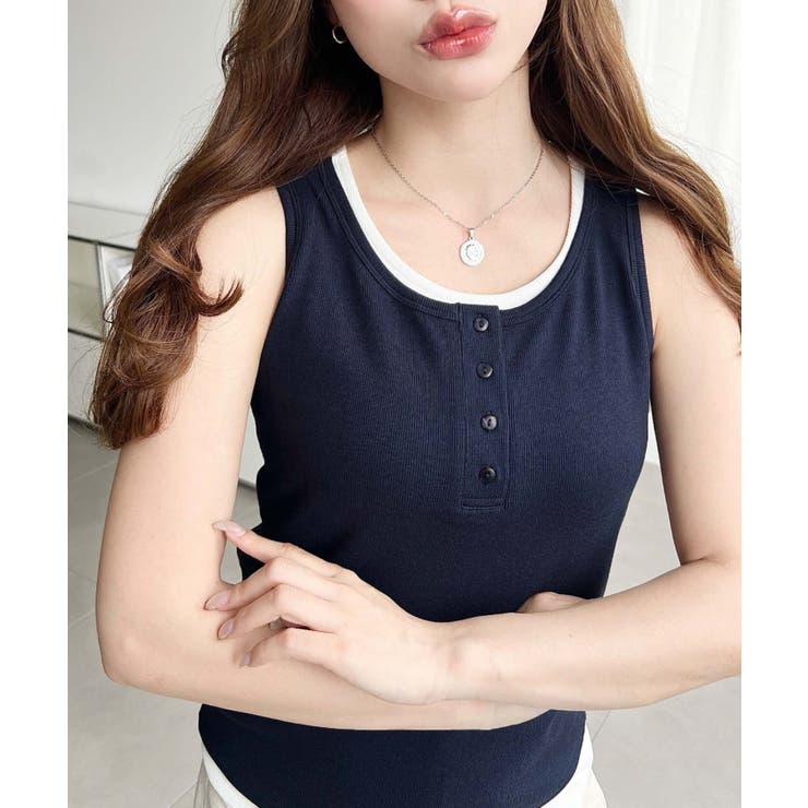 ヘンリータンク＋ベーシックタンク2枚セット | moment+ | 詳細画像24 