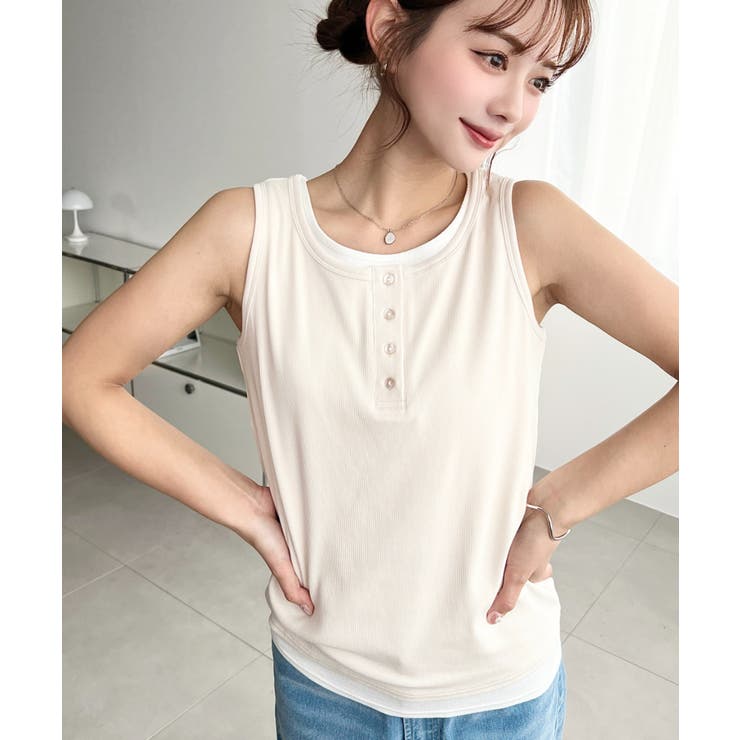 ヘンリータンク＋ベーシックタンク2枚セット | moment+ | 詳細画像2 