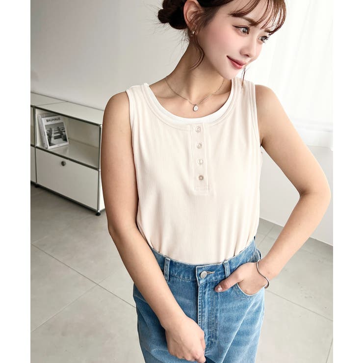 ヘンリータンク＋ベーシックタンク2枚セット | moment+ | 詳細画像3 