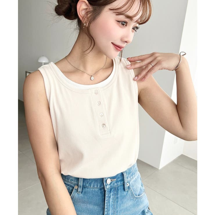 ヘンリータンク＋ベーシックタンク2枚セット | moment+ | 詳細画像5 